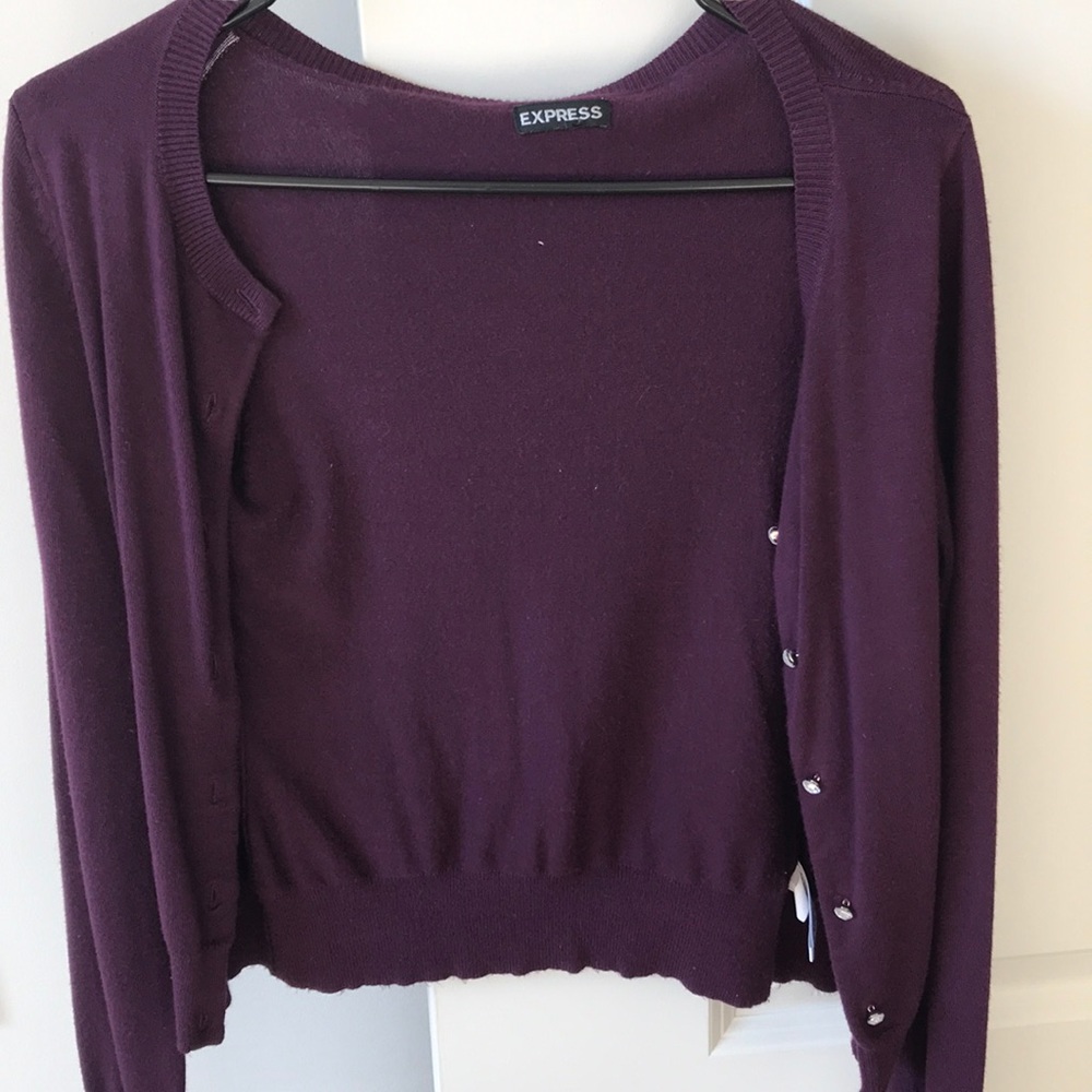 Plum Colored Sweater